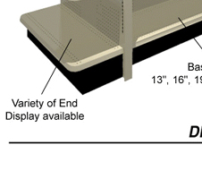 Lozier Gondola Shelving 